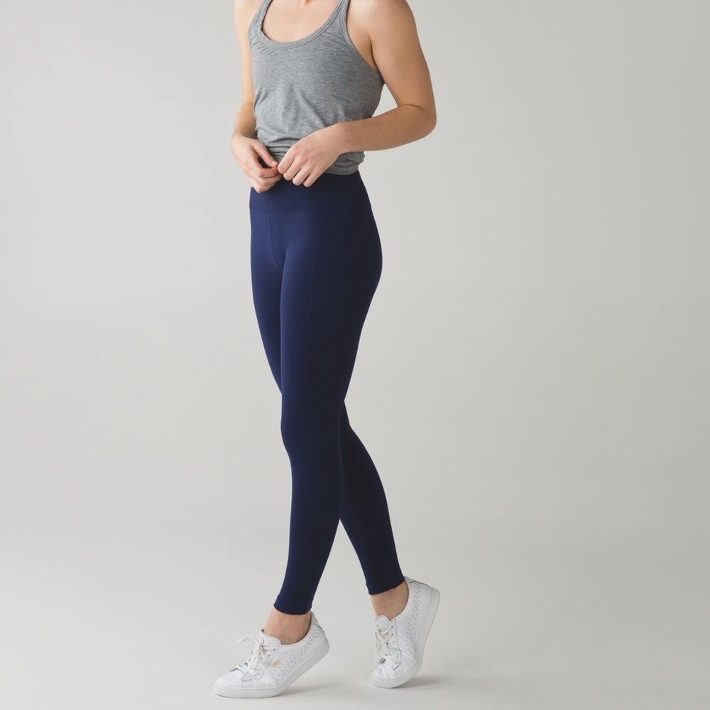 Lululemon Flow & Go Tight Hero Blue Size 4